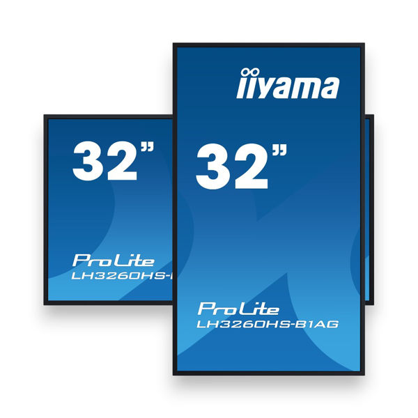 Picture of Iiyama 32 inch 4K UHD Digital Signage USB, Ethernet, Android